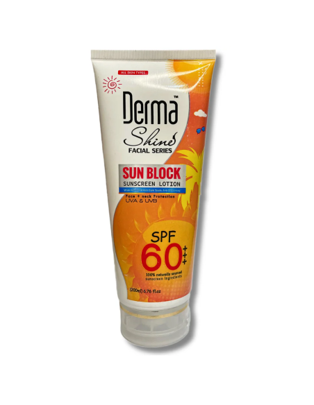 Derma Shine Sunblock SPF 60+ ( 200 ML )