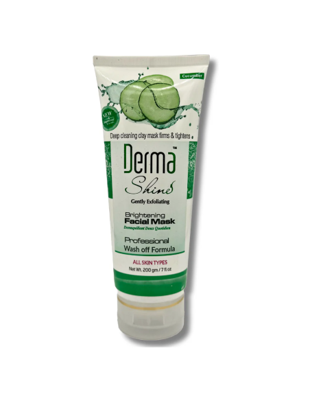 Derma Shine Skin Hydrating Facial Mask Cucumber For All Skin Type 200gm (ORIGNAL)