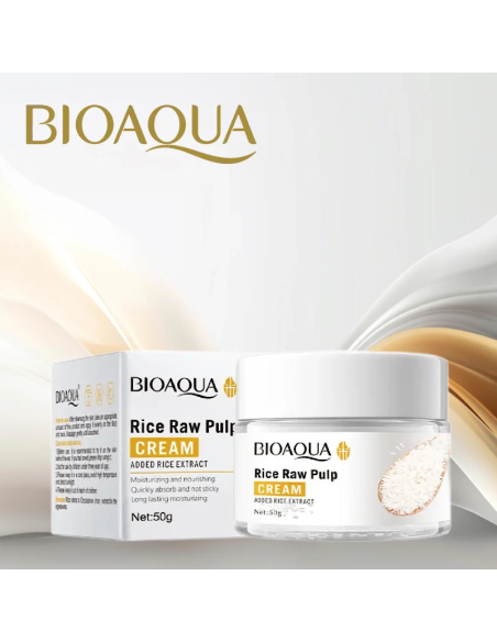 BIOAQUA Rice Raw Pulp Cream 50g
