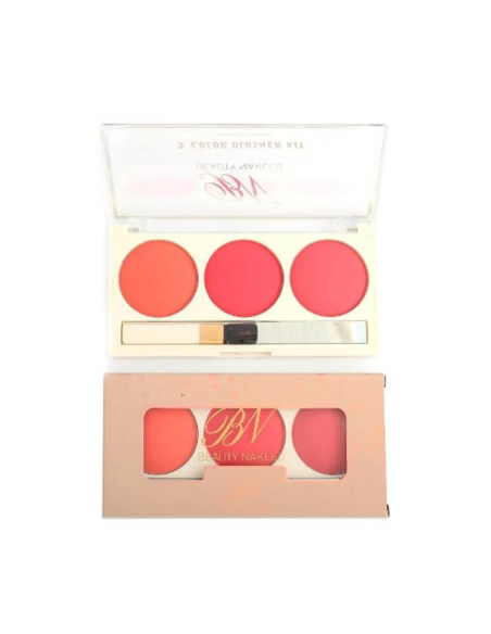 Beauty Nakeed 3 Color Blusher Kit