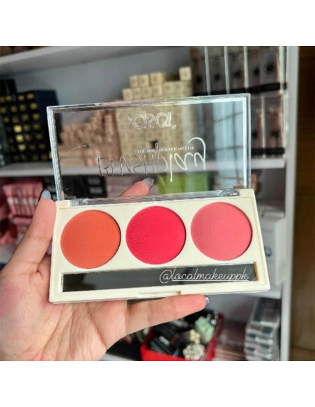 Beauty Nakeed 3 Color Blusher Kit