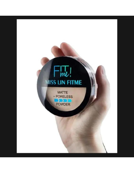 Fit me Miss Lin Matte Face Powder And Compact Double 2in1