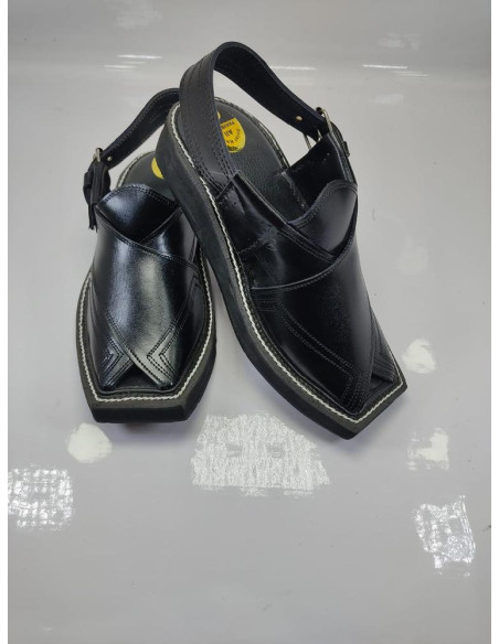 Leather Handmade pishawri chappal for men and boys