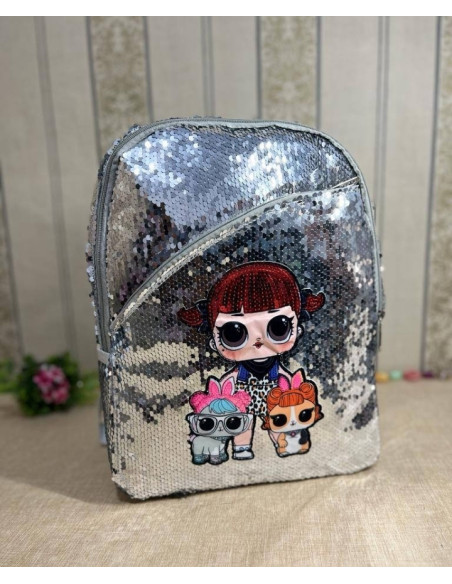 Jinping Sequin School Bag