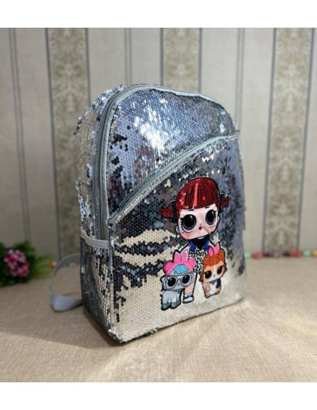 Jinping Sequin School Bag