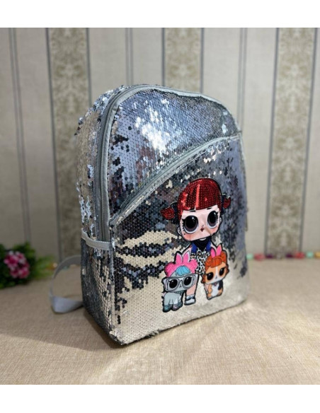 Jinping Sequin School Bag