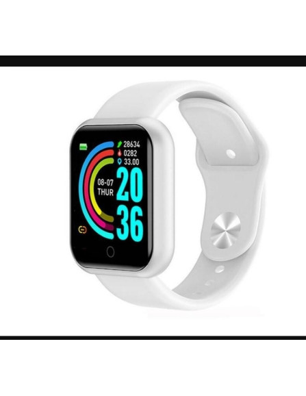 D20 Pro Smart Watch white