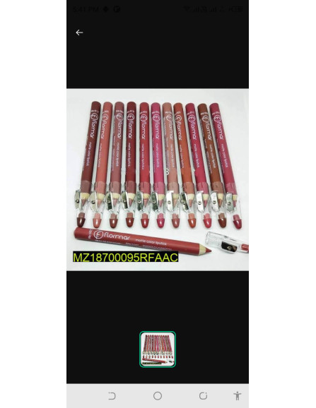 Long lasting pack of 12 pencils