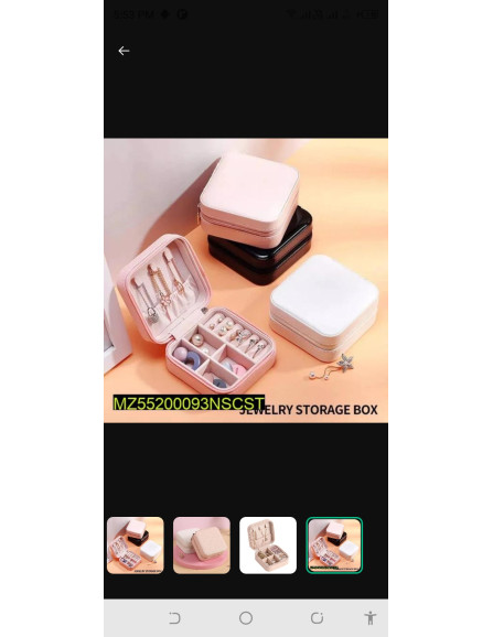 Portable jewelry box 🎁