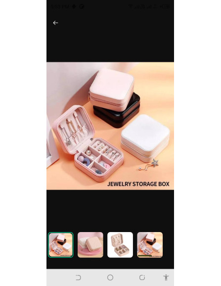 Portable jewelry box 🎁