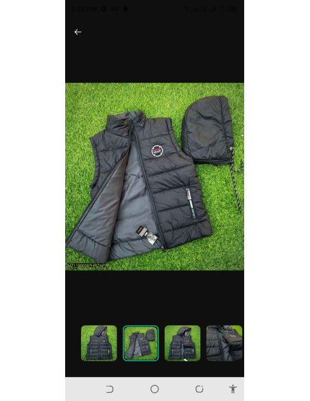 Men's Sleeveless Puffer Jacket