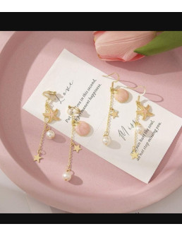 Star & Seashell Shape Earrings 2