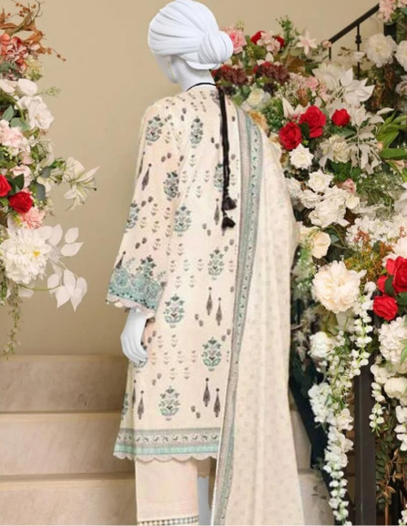 Saya Luxury Fancy Misty Rose Chikan...