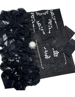 3 Pcs Women's Unstitched... 2