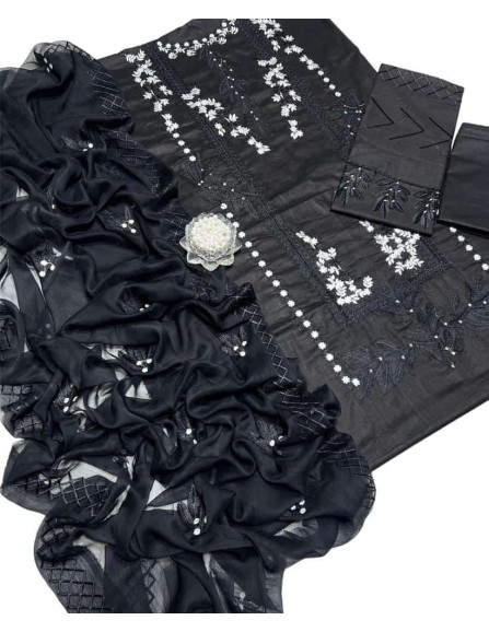 3 Pcs Women's Unstitched Lawn...