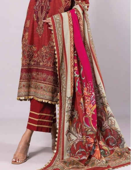 Khaadi Twilight Khaadi Fabric Unstitched 3 Piece