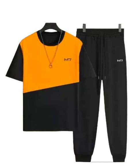 2 Pcs Unisex Polyester Printed Track Suit