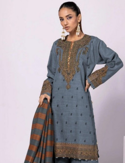 Khaadi Jet Grey Khaadi... 2