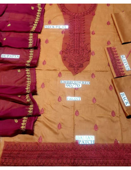 3 Pcs Women's Unstitched... 2