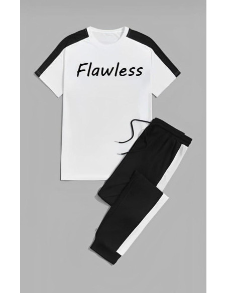 Micro Printed Track 2Pcs Suit