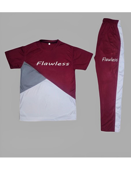 Micro Printed Track 2 Pcs Suit