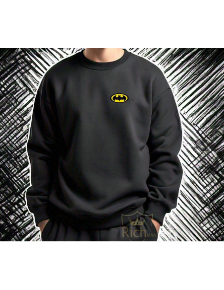Men's Fleece Printed Sweatshirt, Pack Of 2