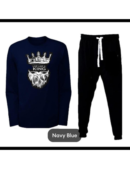 2 Pcs Men's Polyester Graphic Sublimation Track Suit