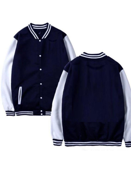 Men's Cotton Plain Jacket - Classic...