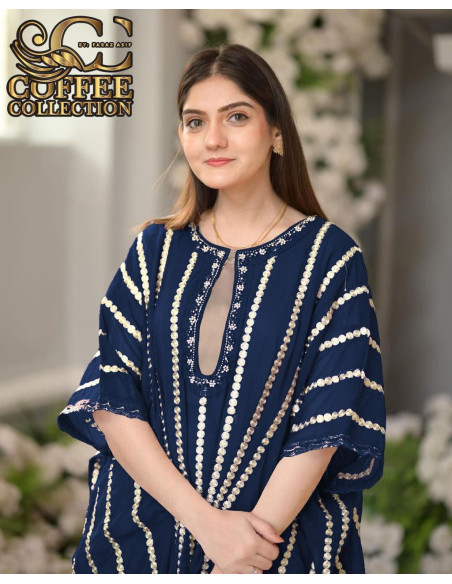 3 Pcs Women's Stitched Shamoz Silk Hand Embroidered Suit