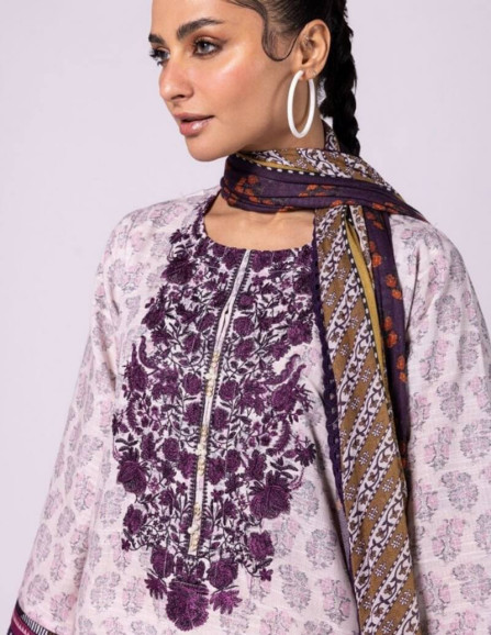 Khaadi Light purple Khaadi Fabric...