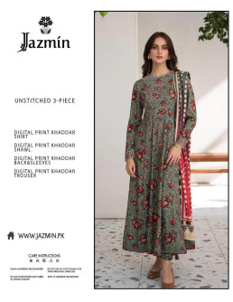 Style green digital print...