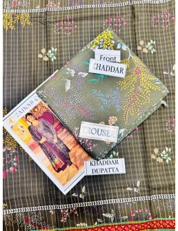 Multicolour printed khaddar... 2