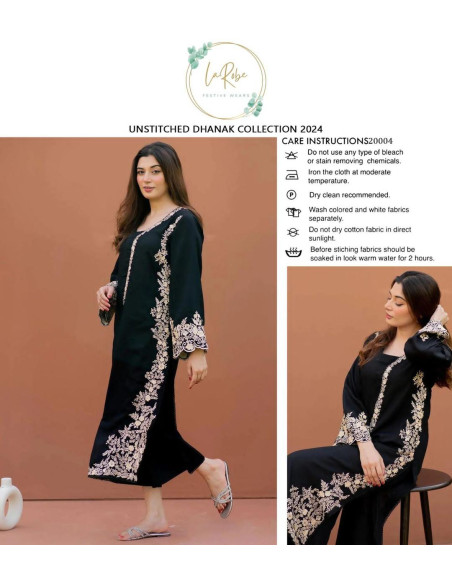 2 Pce Danak Fabri Unstiched suit