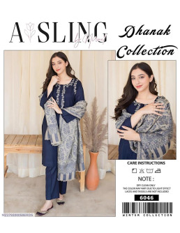 3 Pce Women's Unstiched...