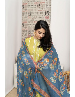 3 Pce Women's Unstiched... 2