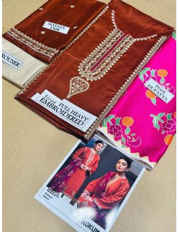 3 Pcs Women's Unstitched... 2