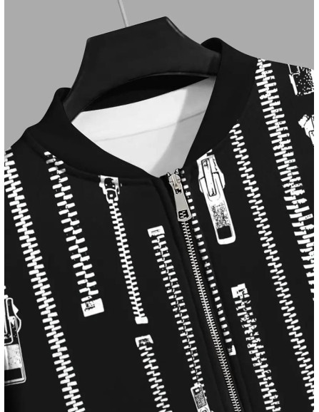 Men,s printed polyester jacket-1 pc...