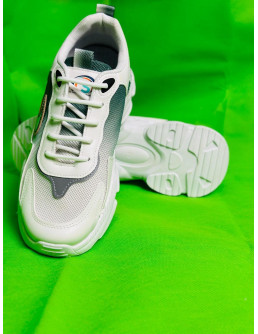 Men's White Rubber Joggers...