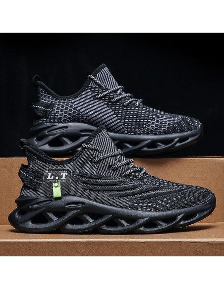 Men's Breathable Spring Shoes (Black) - Ships From Overseas