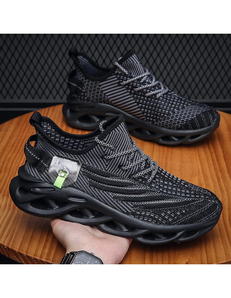 Men's Breathable Spring Shoes (Black) - Ships From Overseas