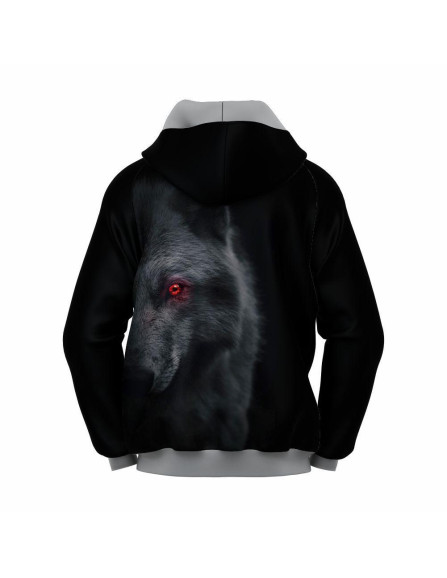 Men's wolf graphicak sublimation...