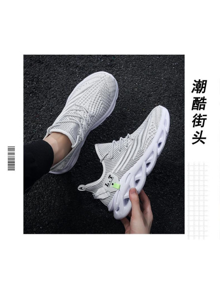 Men's Breathable Spring Shoes (White)...