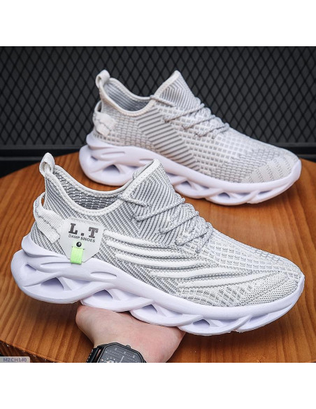 Men's Breathable Spring Shoes (White) - Ships From Overseas