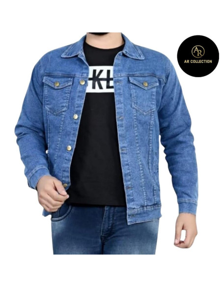 Men's classic denim jacket