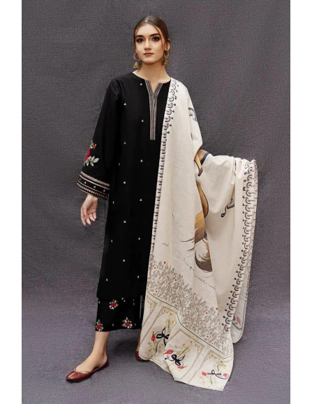  Women's Unstitched Dhanak...