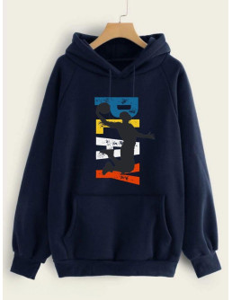 Graphic sublimation hoodie