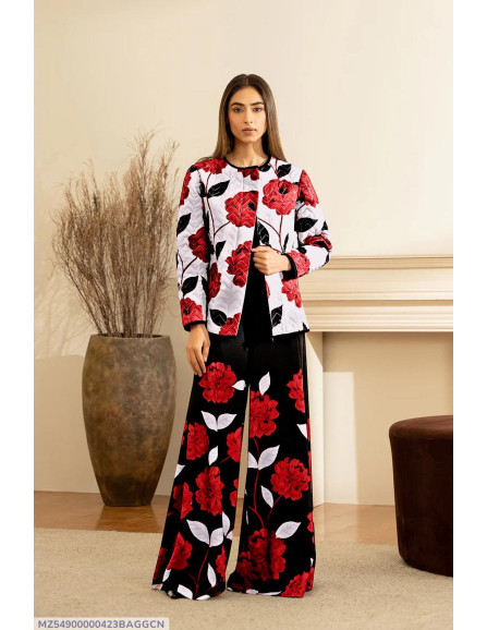 3 Pcs Women's Unstitched Digital...