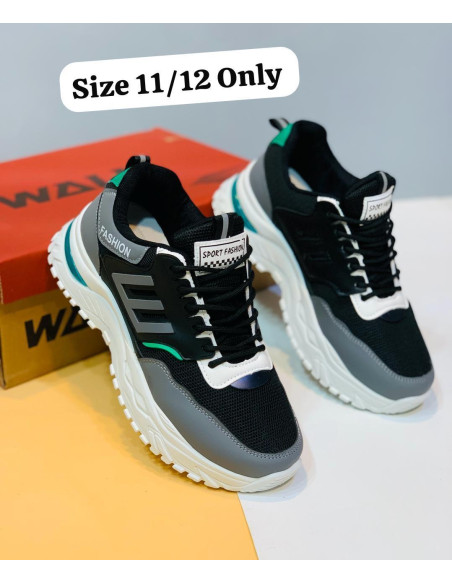 Men's Casual Grey Rexine Joggers - 1 Pcs