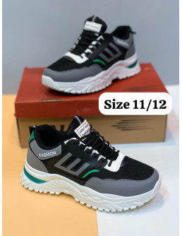 Men's Casual Grey Rexine... 2