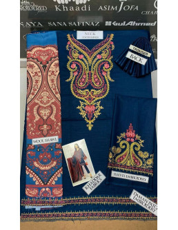 3 pcs women's unstitched... 2